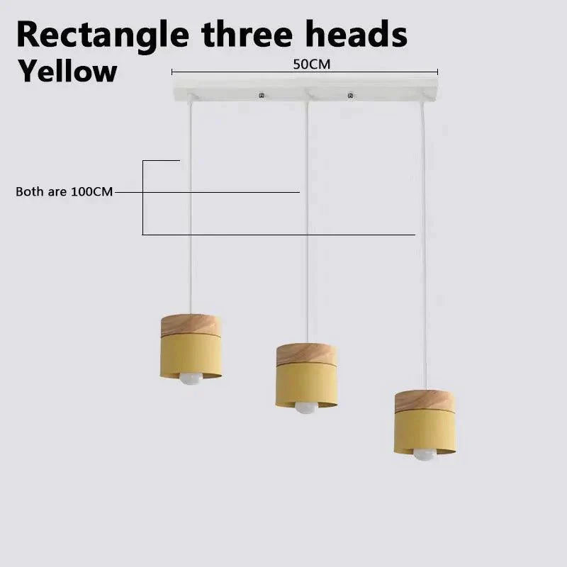 Luminaire Suspension design moderne en bois et fer – Référence : Lavin4327-Luminaire Suspendu - Nexa Lights