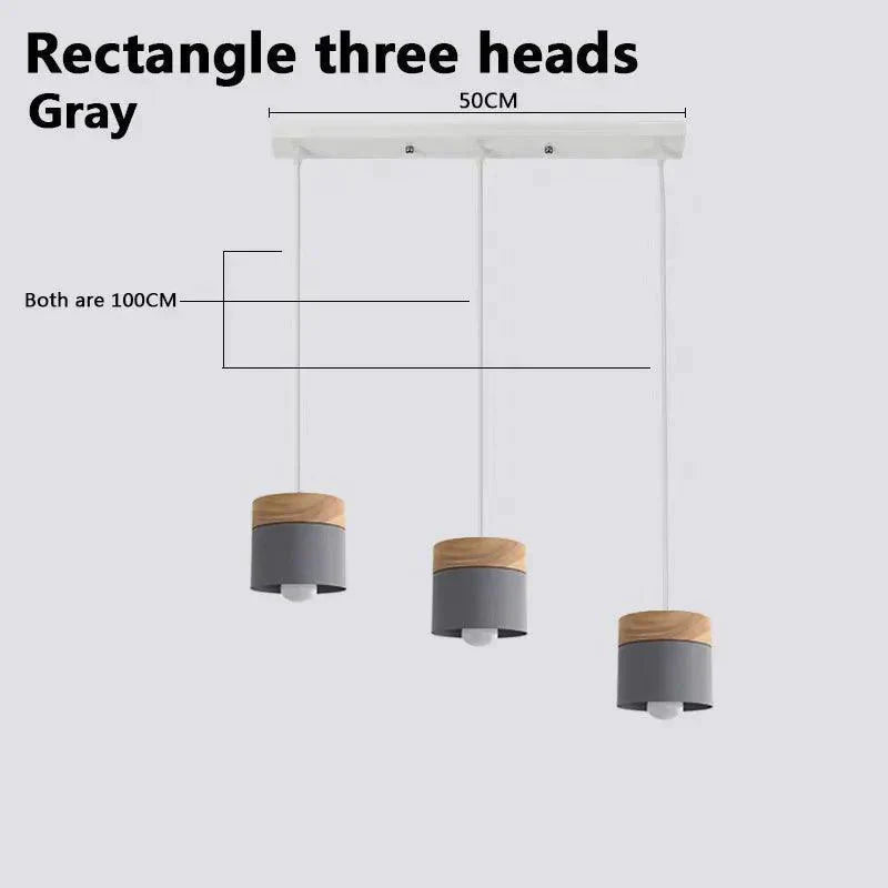 Luminaire Suspension design moderne en bois et fer – Référence : Lavin4327-Luminaire Suspendu - Nexa Lights