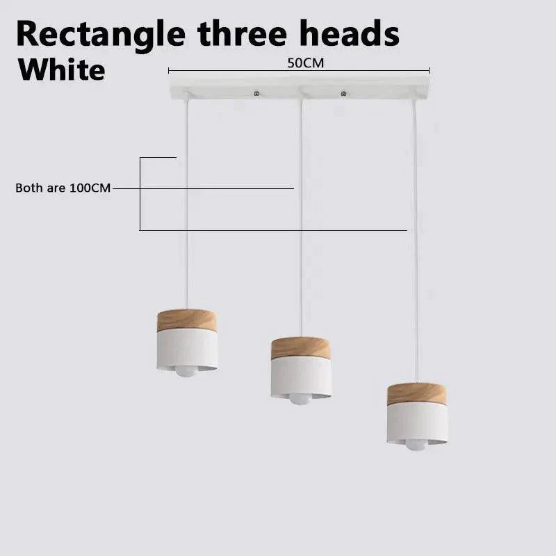 Luminaire Suspension design moderne en bois et fer – Référence : Lavin4327-Luminaire Suspendu - Nexa Lights