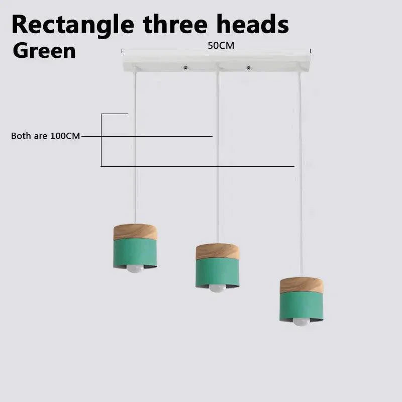 Luminaire Suspension design moderne en bois et fer – Référence : Lavin4327-Luminaire Suspendu - Nexa Lights