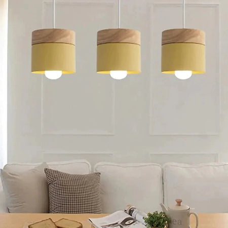 Luminaire Suspension design moderne en bois et fer – Référence : Lavin4327-Luminaire Suspendu - Nexa Lights