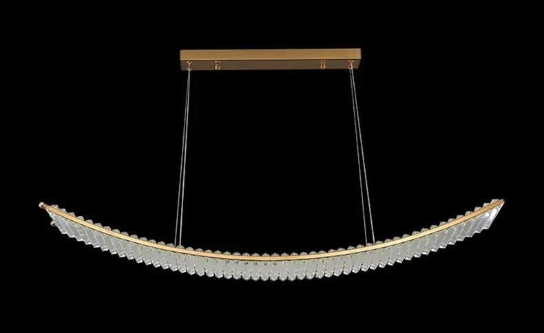 Luminaire Suspension design moderne en cristal – Référence : Mylène4823- - Nexa Lights