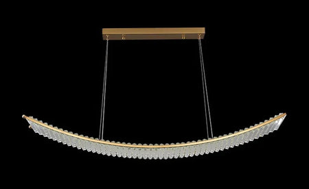 Luminaire Suspension design moderne en cristal – Référence : Mylène4823- - Nexa Lights