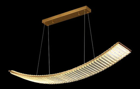 Luminaire Suspension design moderne en cristal – Référence : Mylène4823- - Nexa Lights