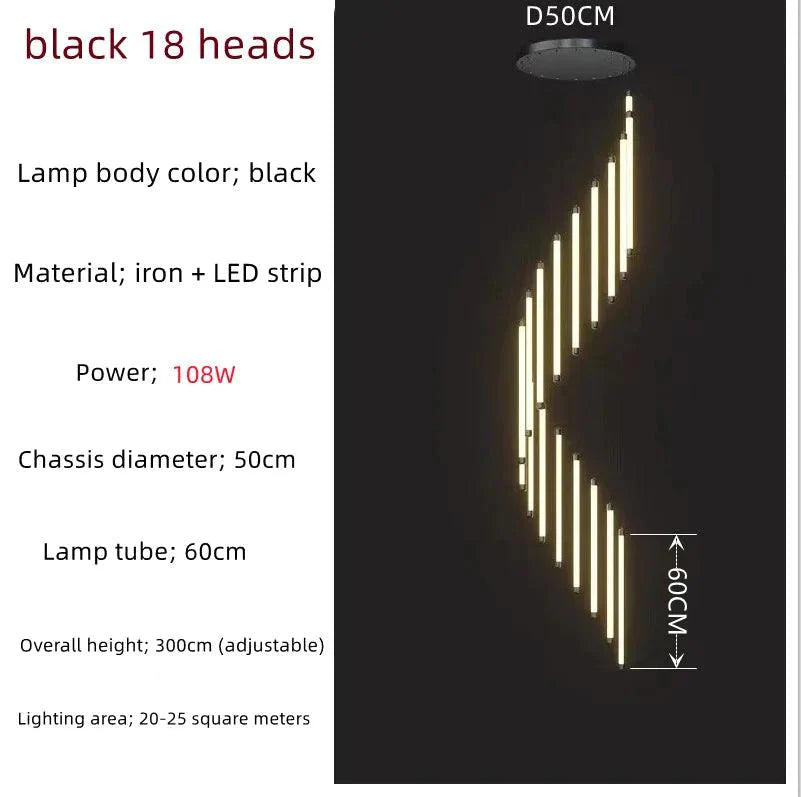 Luminaire Suspension design moderne en métal – Référence : Arwen5623- - Nexa Lights