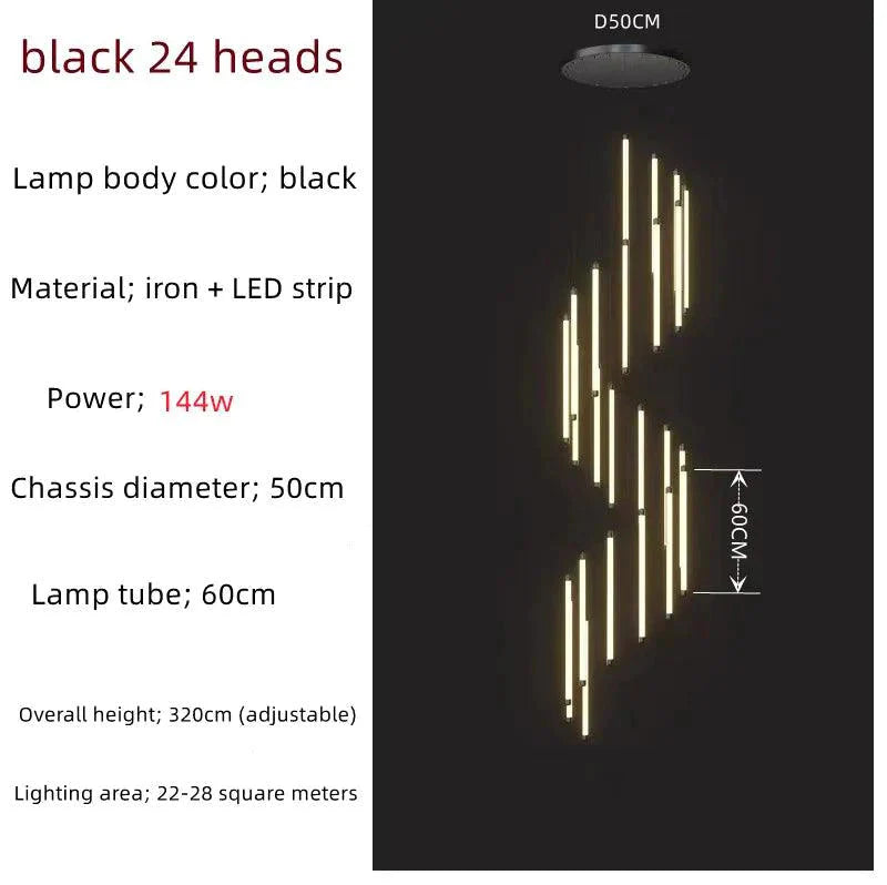 Luminaire Suspension design moderne en métal – Référence : Arwen5623- - Nexa Lights