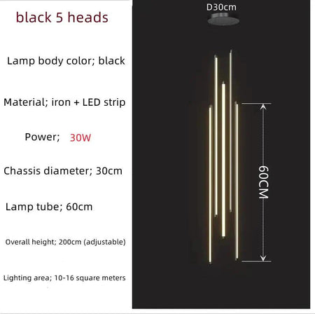 Luminaire Suspension design moderne en métal – Référence : Arwen5623- - Nexa Lights