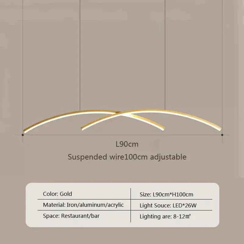 Luminaire Suspension design moderne et chic – Référence : Elowen4851-Luminaire Suspendu - Nexa Lights