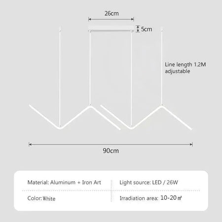 Luminaire Suspension design moderne et chic – Référence : Elowen4851-Luminaire Suspendu - Nexa Lights