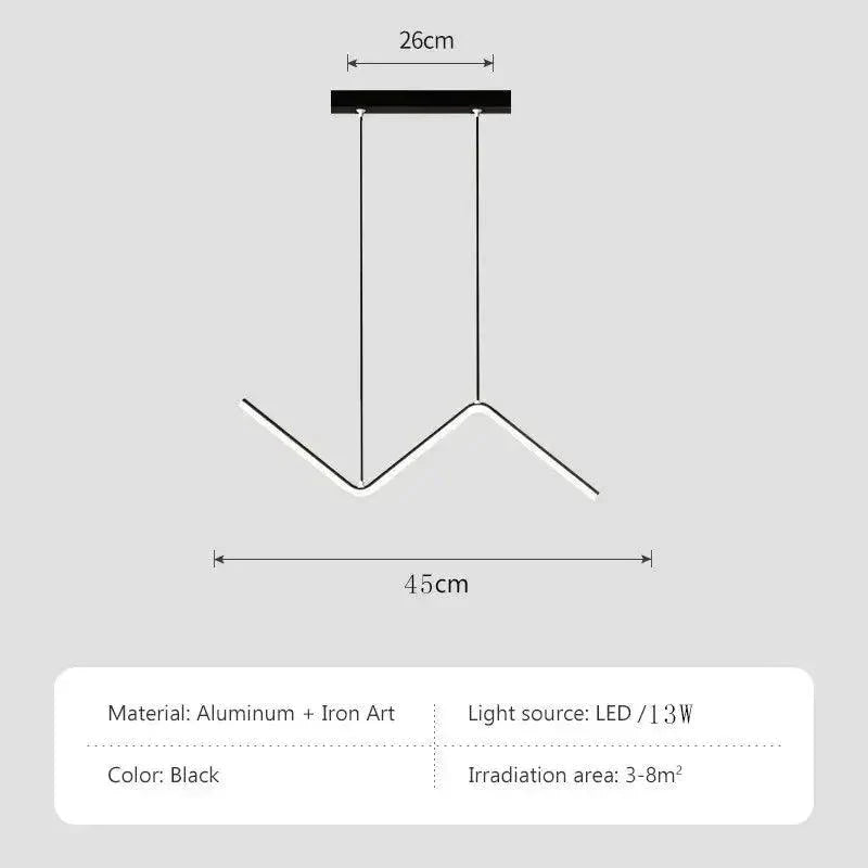 Luminaire Suspension design moderne et chic – Référence : Elowen4851-Luminaire Suspendu - Nexa Lights