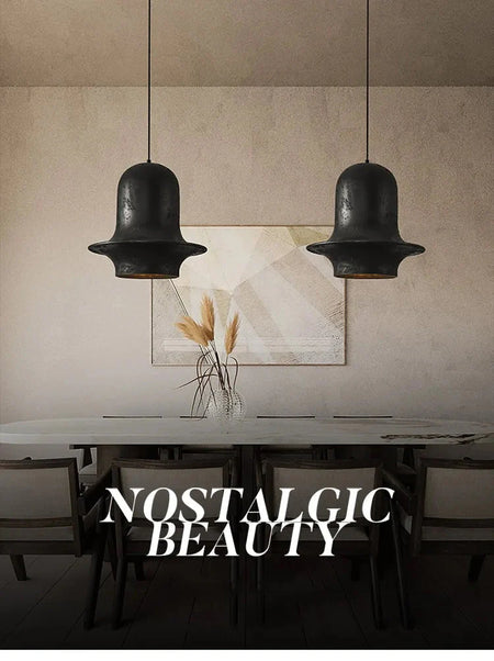 Luminaire Suspension design moderne noir – Référence : Marisette2574- - Nexa Lights