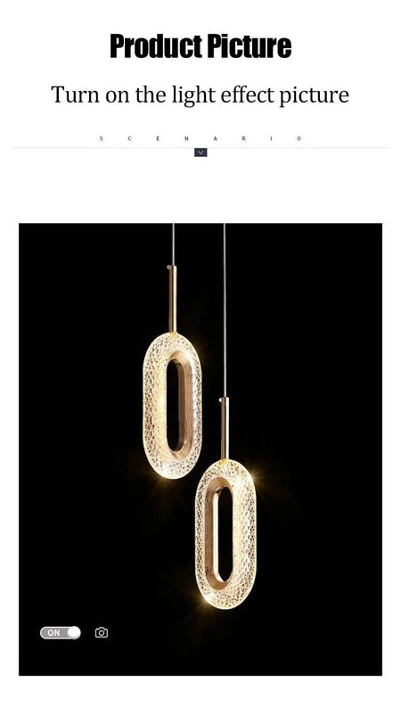 Luminaire Suspension design nordique – Référence : Aveline6724- - Nexa Lights
