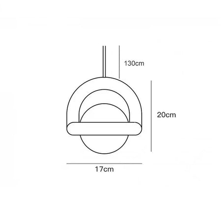 Luminaire Suspension design nordique contemporain – Référence : Calyx4725- - Nexa Lights