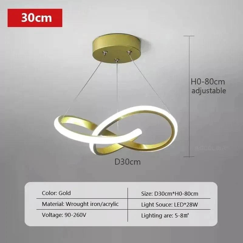 Luminaire Suspension design nordique créatif – Référence : Marvyn5832- - Nexa Lights