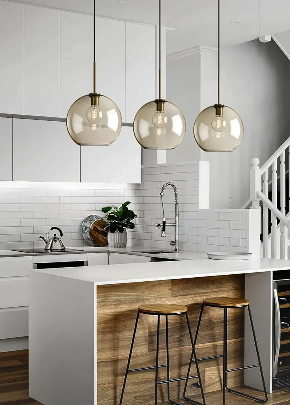 Luminaire Suspension design nordique élégant – Référence : Amélis4573- - Nexa Lights