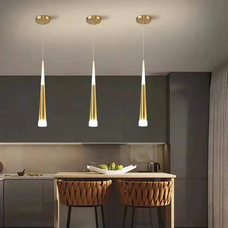 Luminaire Suspension design nordique en aluminium – Référence : Mariselle2458- - Nexa Lights