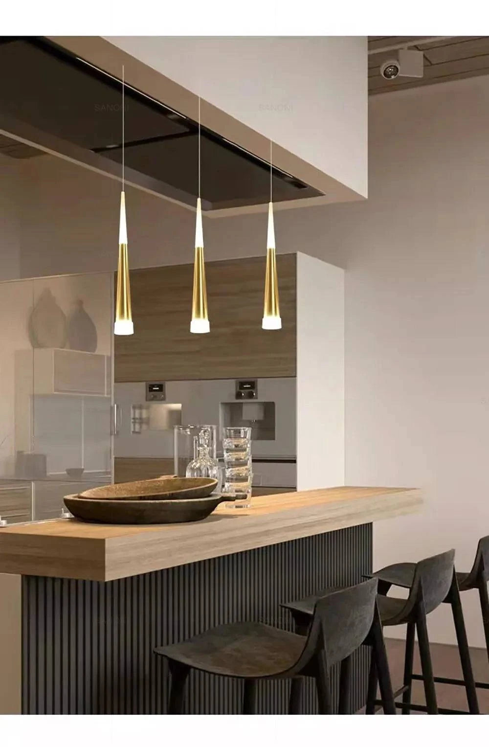 Luminaire Suspension design nordique en aluminium – Référence : Mariselle2458- - Nexa Lights