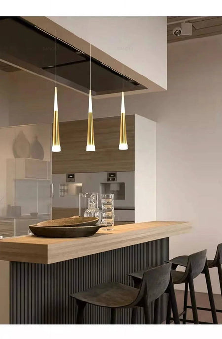 Luminaire Suspension design nordique en aluminium – Référence : Mariselle2458- - Nexa Lights