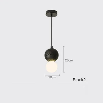 Luminaire Suspension design nordique en ciment – Référence : Marlo1538- - Nexa Lights