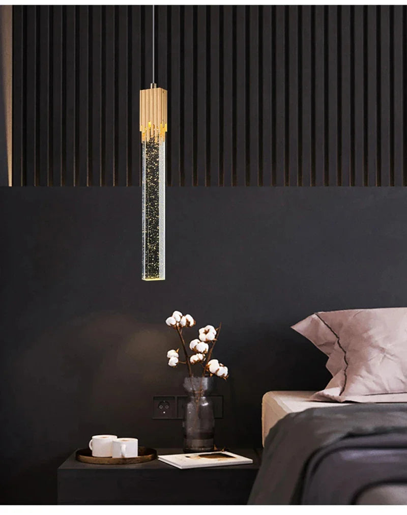 Luminaire Suspension design nordique en cristal – Référence : Marvyn6243- - Nexa Lights