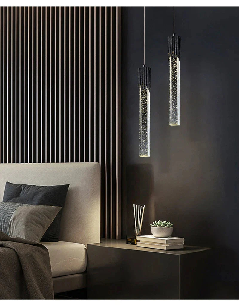 Luminaire Suspension design nordique en cristal – Référence : Marvyn6243- - Nexa Lights