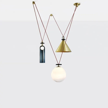 Luminaire Suspension design nordique en laiton – Référence : Alizée4823-Luminaire Suspendu - Nexa Lights