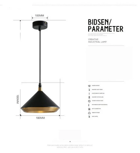 Luminaire Suspension design nordique épuré – Référence : Maréka6482- - Nexa Lights