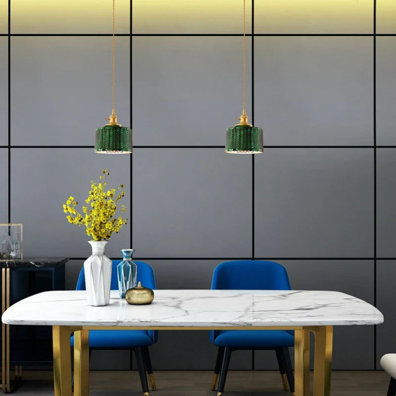 Luminaire Suspension design rétro américain – Référence : Aelina4823- - Nexa Lights