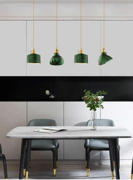Luminaire Suspension design rétro américain – Référence : Aelina4823- - Nexa Lights