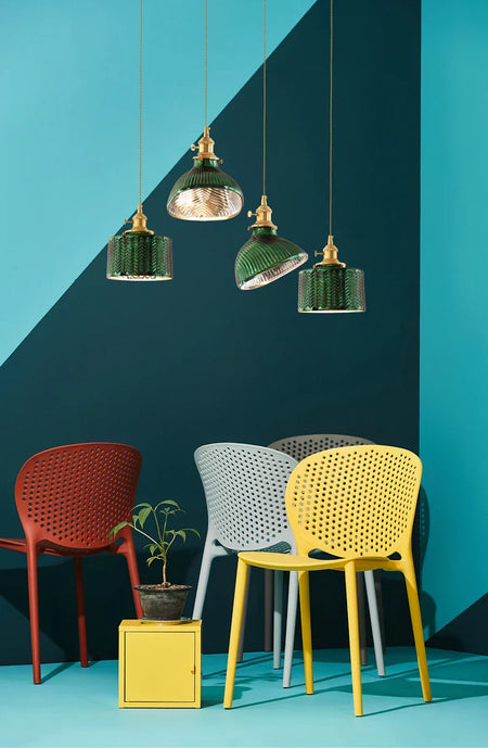 Luminaire Suspension design rétro américain – Référence : Aelina4823- - Nexa Lights