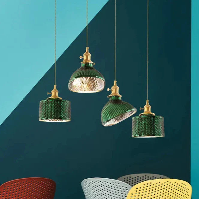 Luminaire Suspension design rétro américain – Référence : Aelina4823- - Nexa Lights