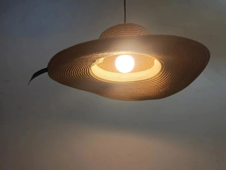 Luminaire Suspension design rétro en rotin – Référence : Mirel4327- - Nexa Lights