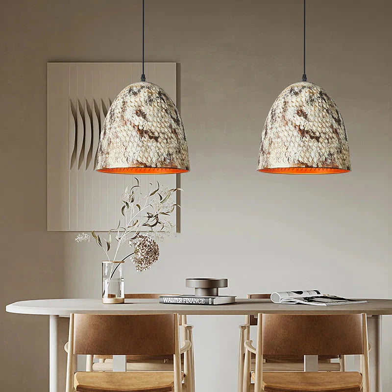 Luminaire Suspension design vintage en métal – Référence : Olwen5824- - Nexa Lights