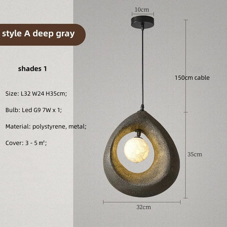Luminaire Suspension élégance organique en métal – Référence : Selia4726-Luminaire Suspendu - Nexa Lights