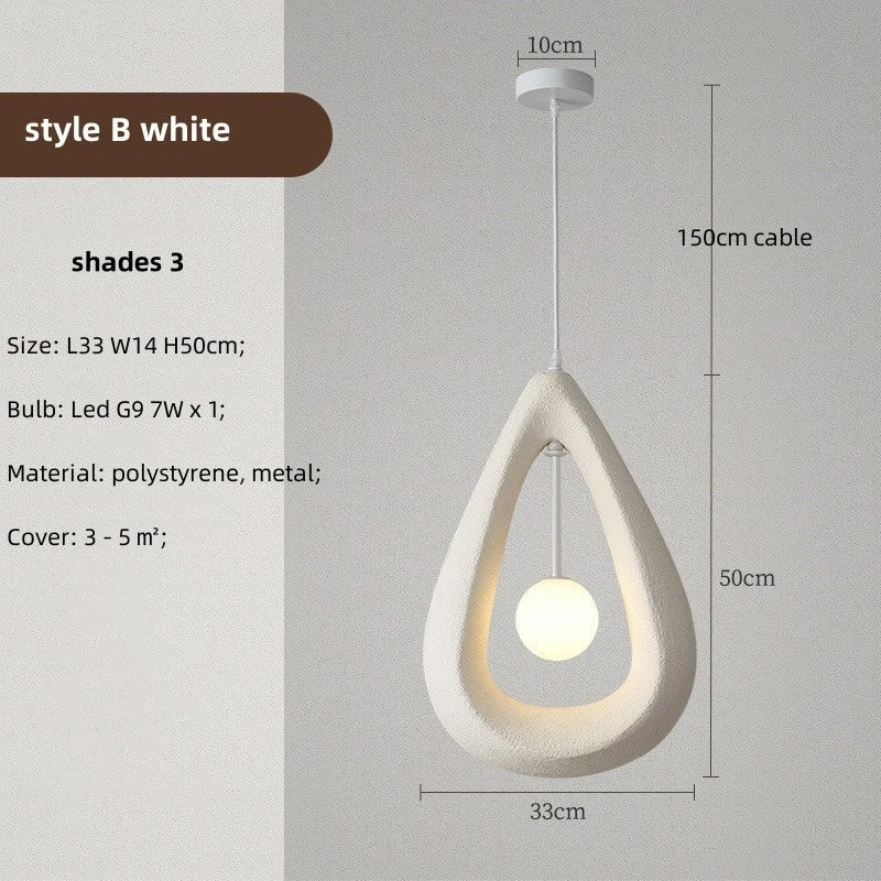 Luminaire Suspension élégance organique en métal – Référence : Selia4726-Luminaire Suspendu - Nexa Lights
