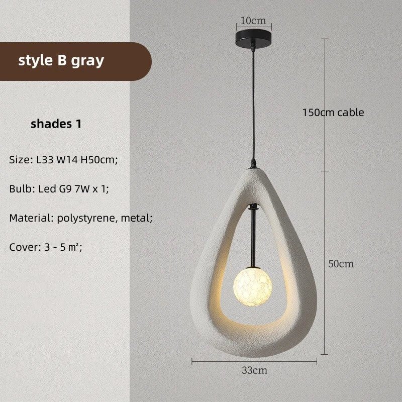Luminaire Suspension élégance organique en métal – Référence : Selia4726-Luminaire Suspendu - Nexa Lights