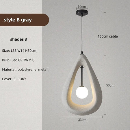 Luminaire Suspension élégance organique en métal – Référence : Selia4726-Luminaire Suspendu - Nexa Lights