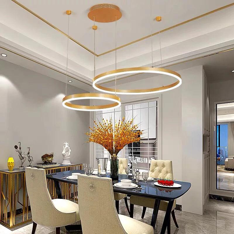 Luminaire Suspension élégant circulaire ajustable – Référence : Maelis4731-Luminaire Suspendu - Nexa Lights
