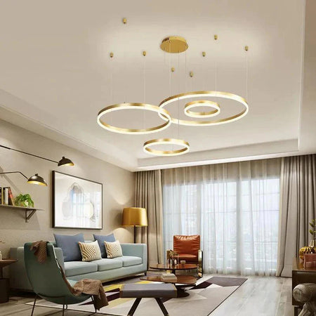 Luminaire Suspension élégant circulaire ajustable – Référence : Maelis4731-Luminaire Suspendu - Nexa Lights