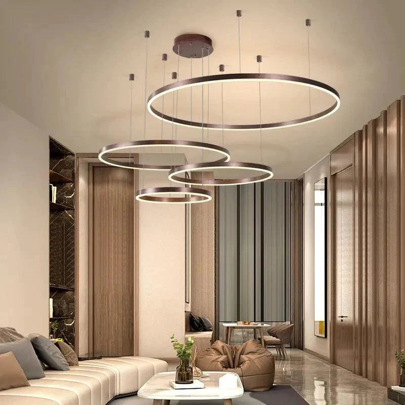Luminaire Suspension élégant circulaire ajustable – Référence : Maelis4731-Luminaire Suspendu - Nexa Lights