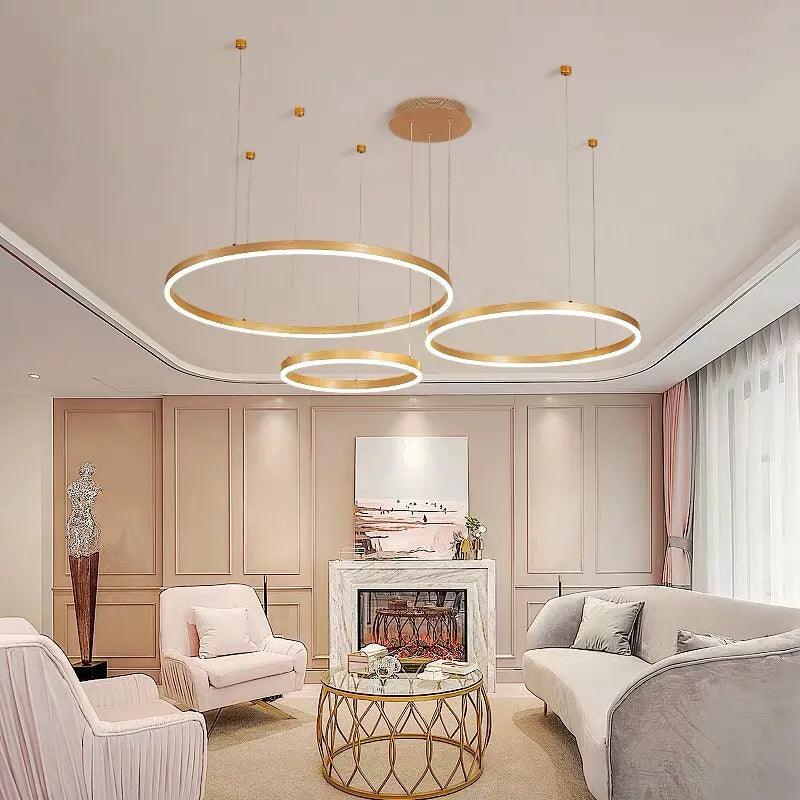 Luminaire Suspension élégant circulaire ajustable – Référence : Maelis4731-Luminaire Suspendu - Nexa Lights