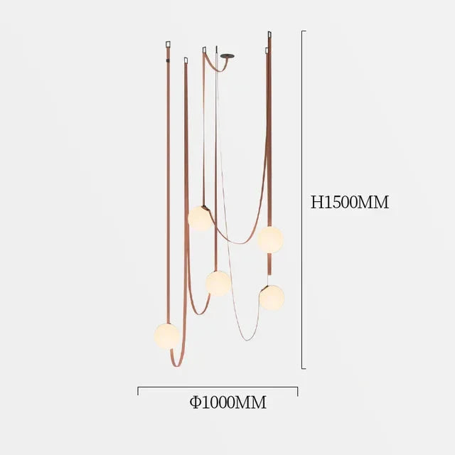 Luminaire Suspension épuré et contemporain – Référence : Marlon4728- - Nexa Lights