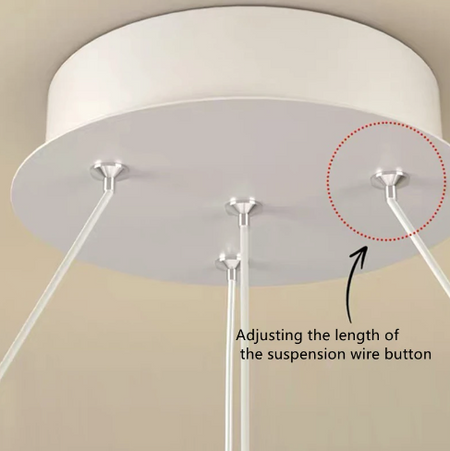 Luminaire Suspension fer élégant avec éclairage LED – Référence : Alvyn4732-Luminaire Suspendu - Nexa Lights