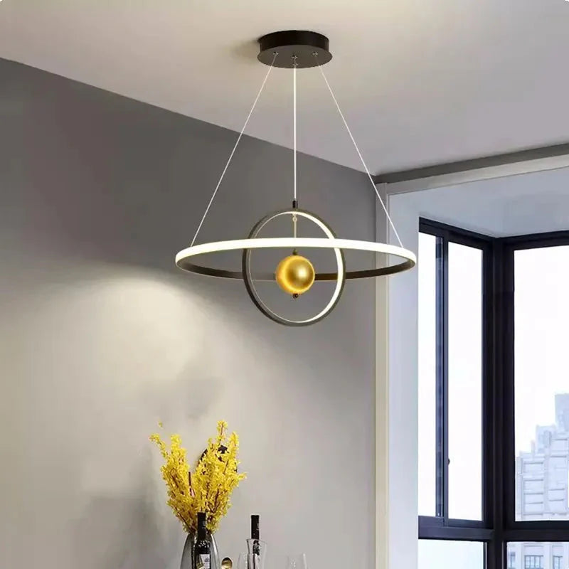 Luminaire Suspension fer élégant avec éclairage LED – Référence : Alvyn4732-Luminaire Suspendu - Nexa Lights