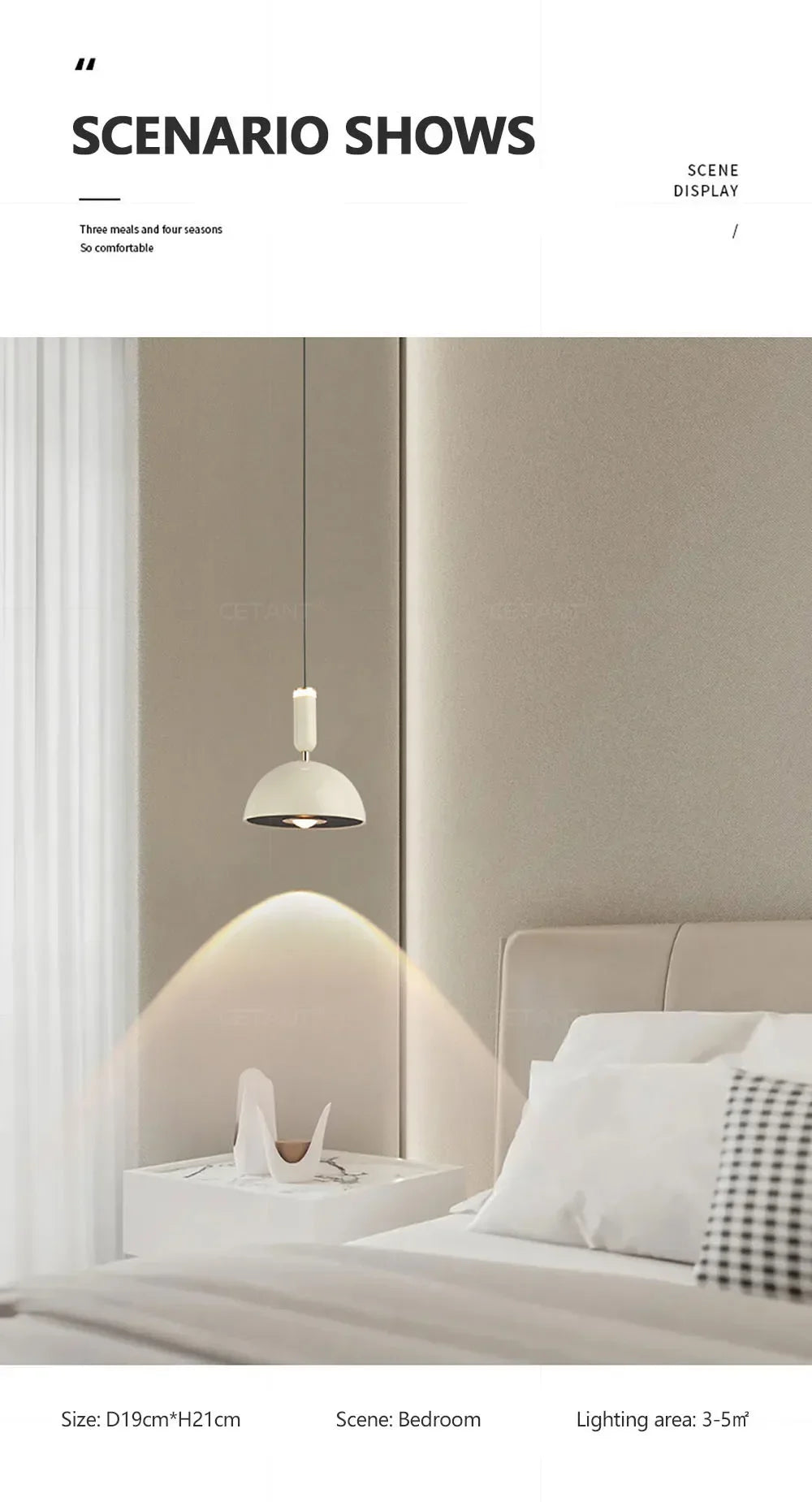 Luminaire Suspension fer nordique élégant – Référence : Myrtille4932- - Nexa Lights