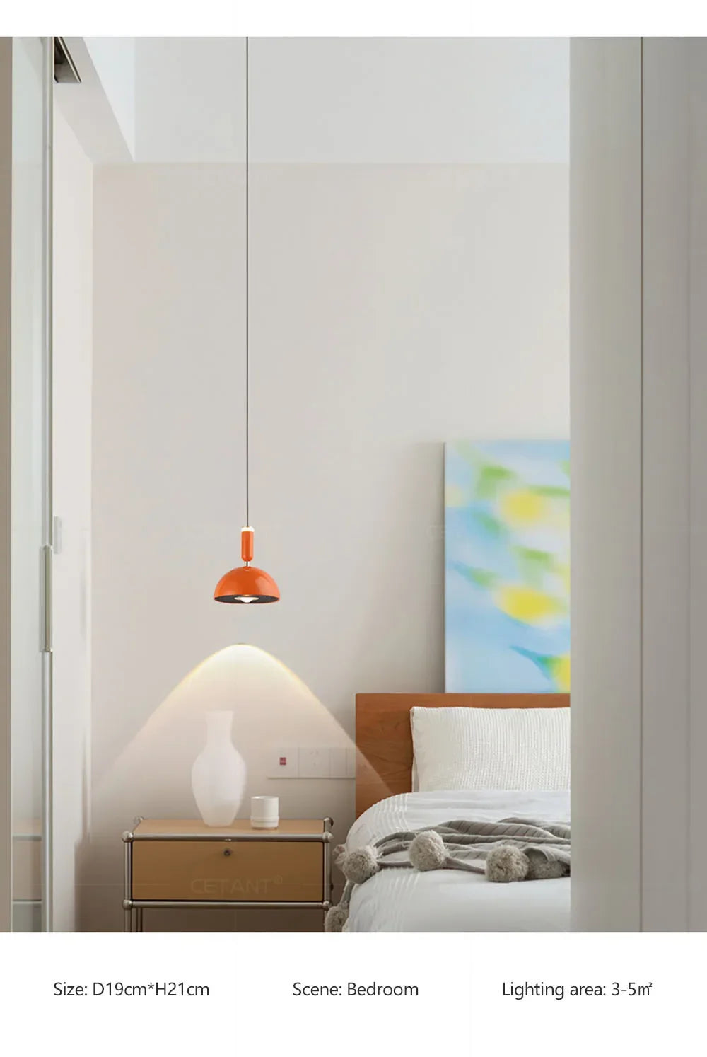 Luminaire Suspension fer nordique élégant – Référence : Myrtille4932- - Nexa Lights