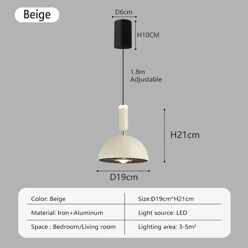 Luminaire Suspension fer nordique élégant – Référence : Myrtille4932- - Nexa Lights