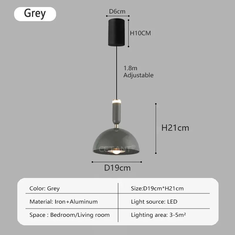 Luminaire Suspension fer nordique élégant – Référence : Myrtille4932- - Nexa Lights