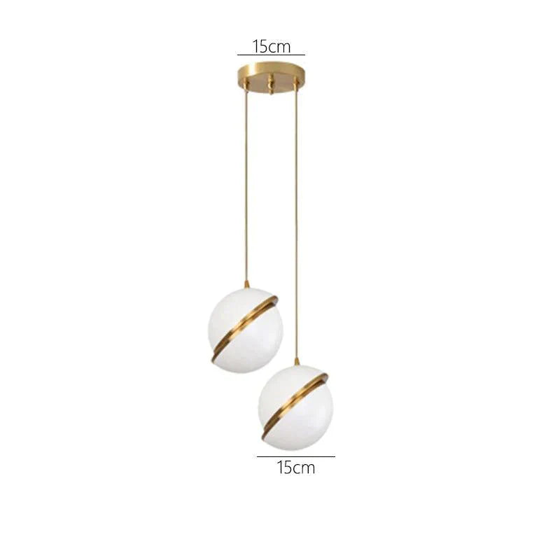 Luminaire Suspension finition acrylique brillante – Référence : Mariel6743-Luminaire Suspendu - Nexa Lights