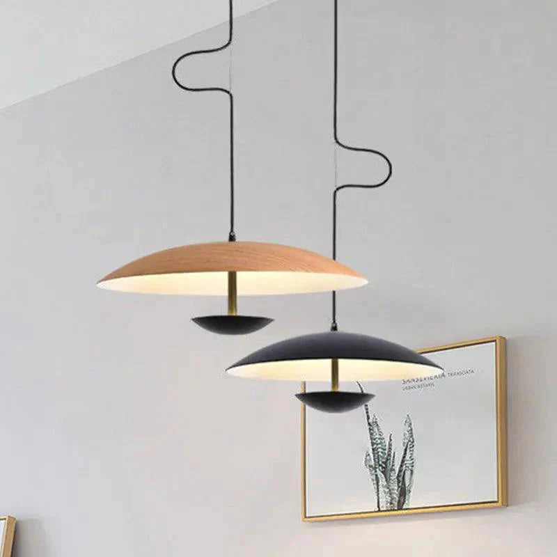 Luminaire Suspension finition bois et métal – Référence : Marvyn6245-Luminaire Suspendu - Nexa Lights